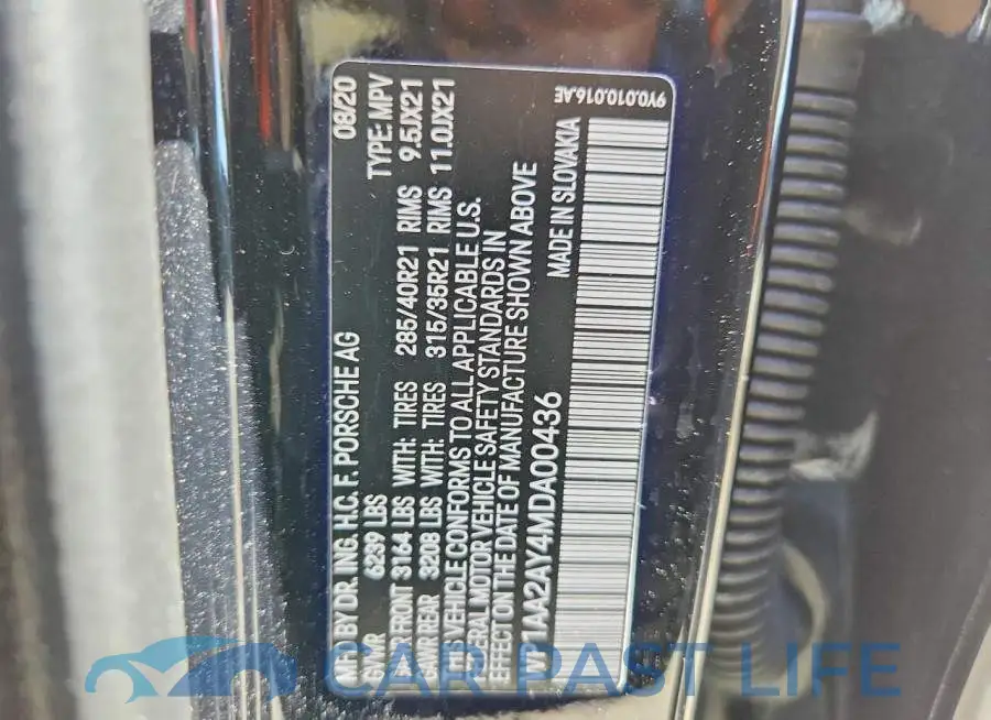WP1AA2AY4MDA00436# 14
