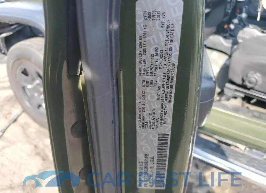 1C4GJXAG5MW821498# 12