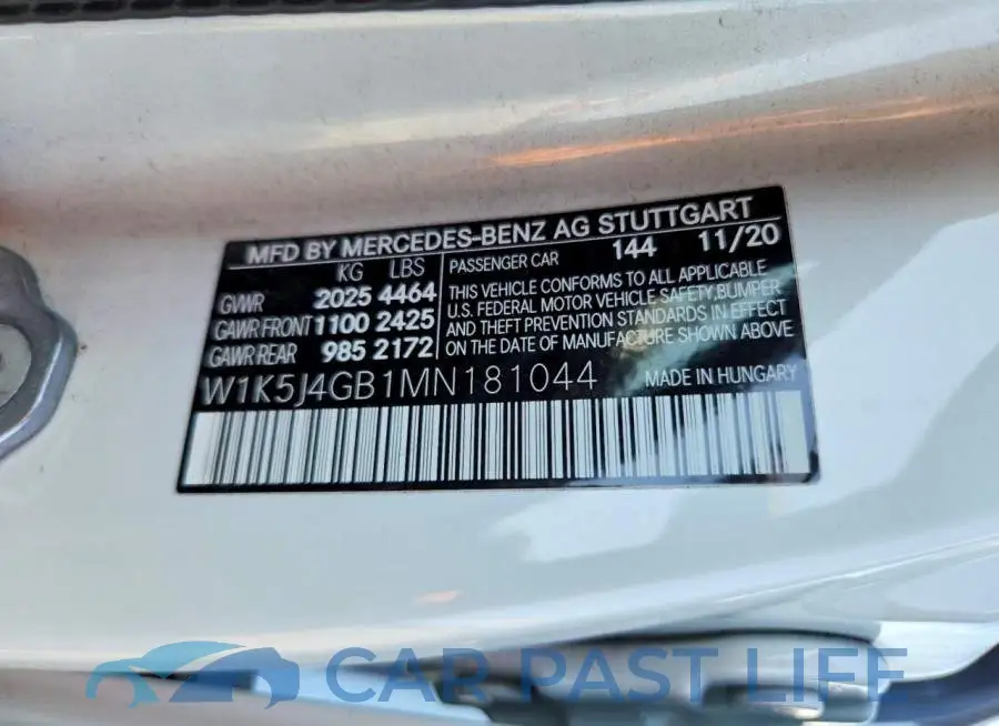 W1K5J4GB1MN181044# 12