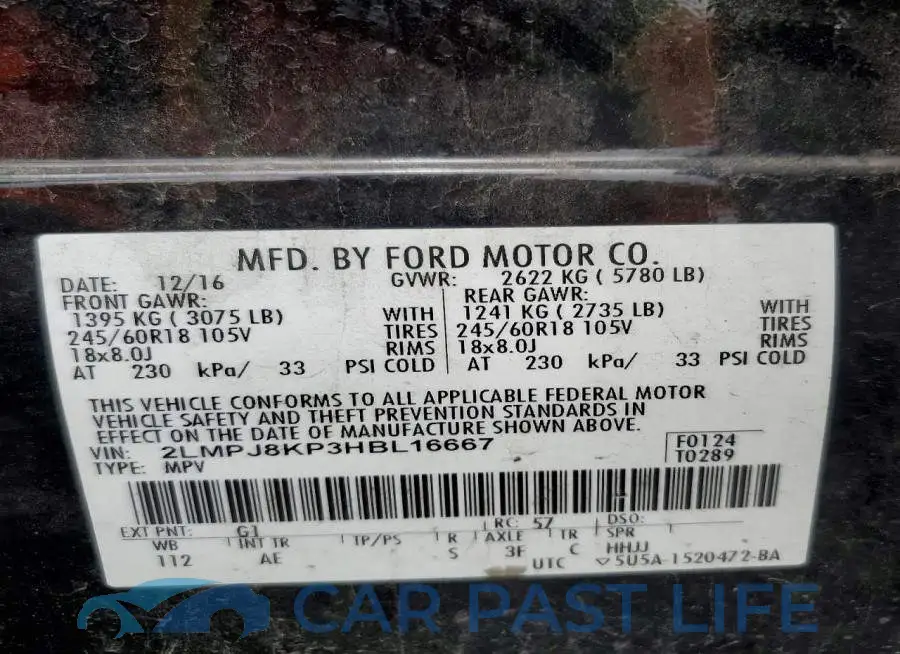2LMPJ8KP3HBL16667# 13