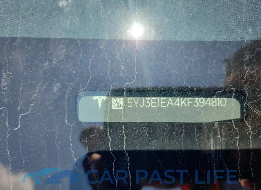 5YJ3E1EA4KF394810# 12