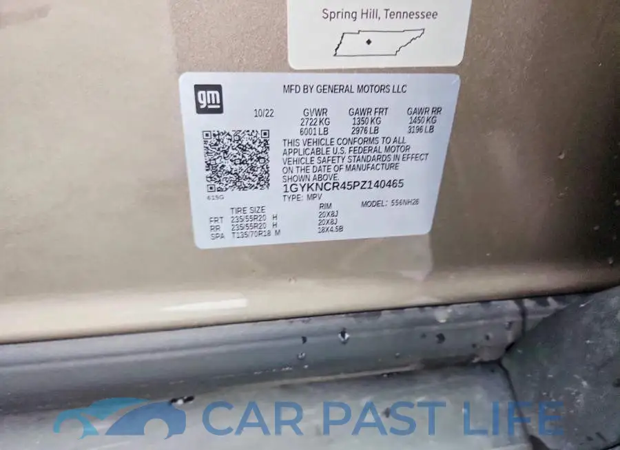 1GYKNCR45PZ140465# 13