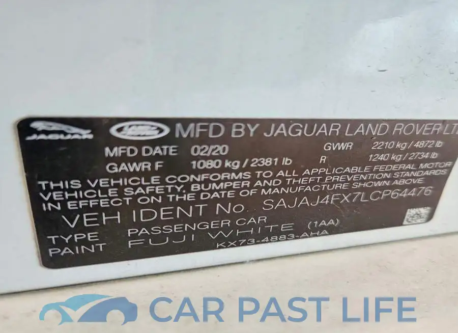 SAJAJ4FX7LCP64476# 13