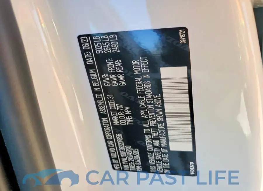 YV4L12UF3R2207856# 13