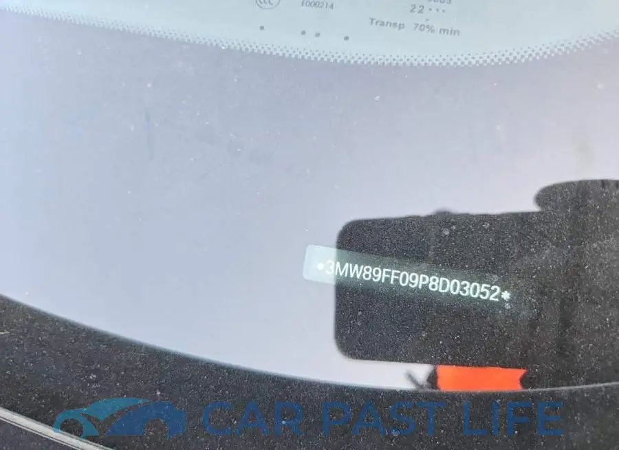 3MW89FF09P8D03052# 12