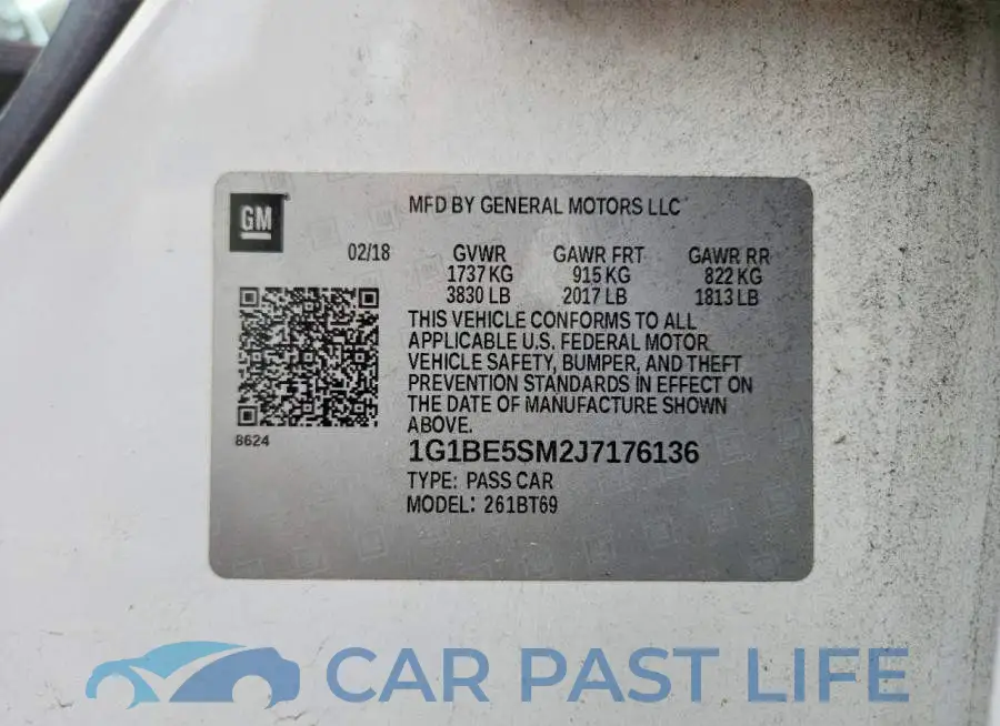 1G1BE5SM2J7176136# 12