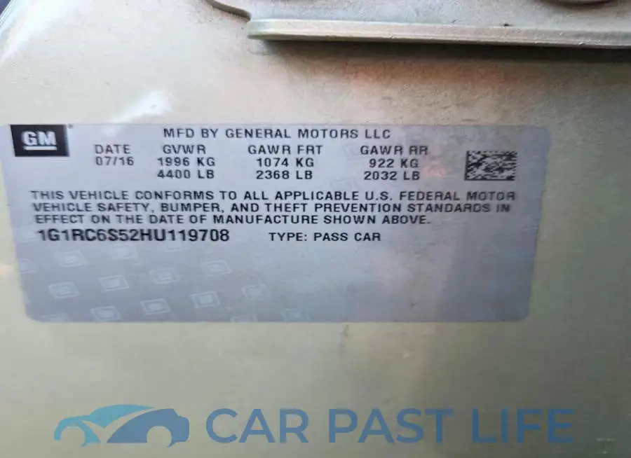 1G1RC6S52HU119708# 13