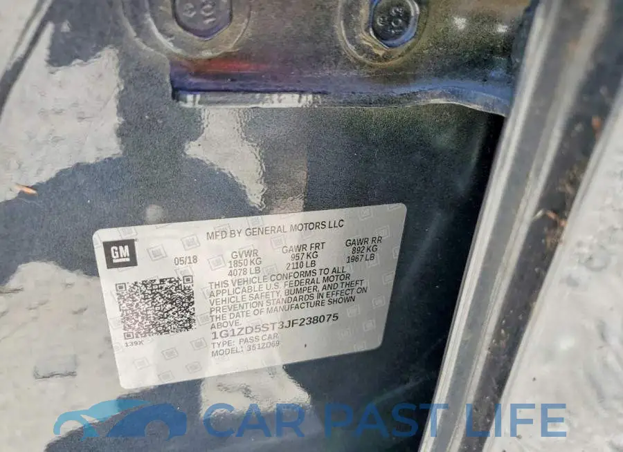 1G1ZD5ST3JF238075# 12
