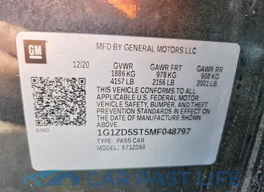 1G1ZD5ST5MF048797# 12