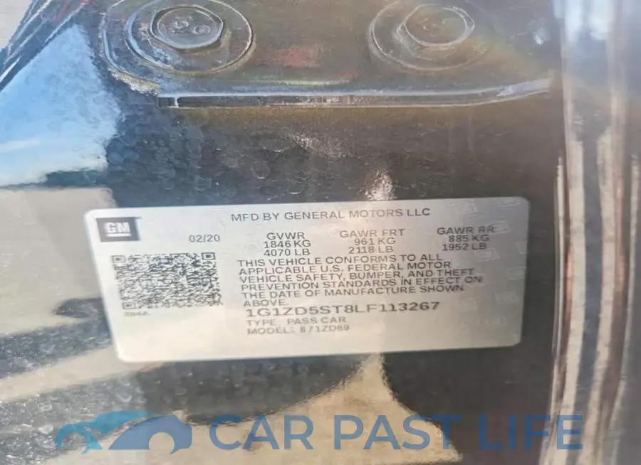1G1ZD5ST8LF113267# 12
