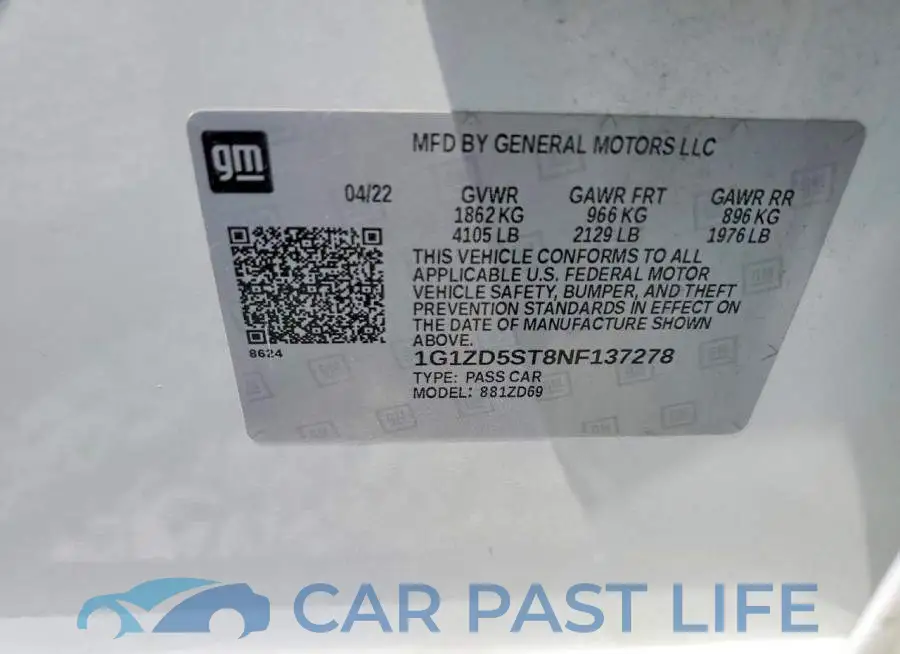 1G1ZD5ST8NF137278# 12