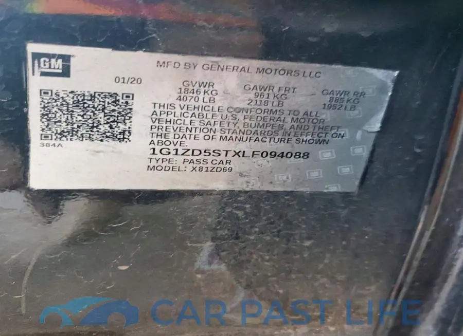 1G1ZD5STXLF094088# 12