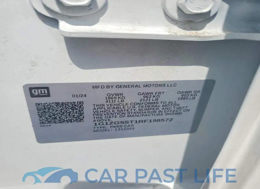 1G1ZG5ST1RF159572# 12