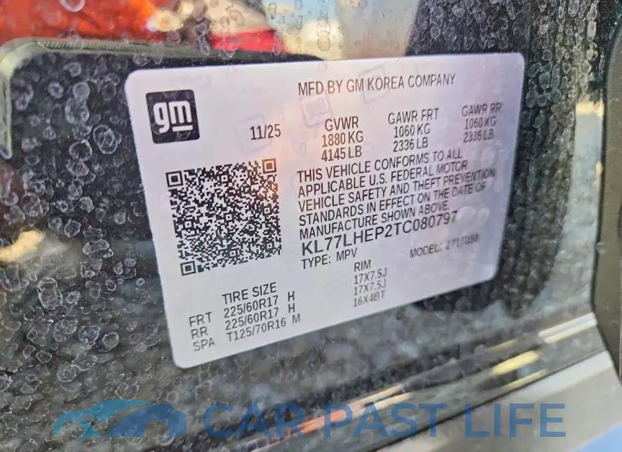 KL77LHEP2TC080797# 13