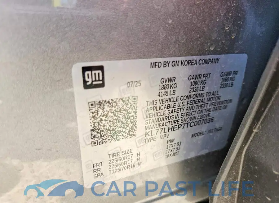 KL77LHEP7TC007036# 13