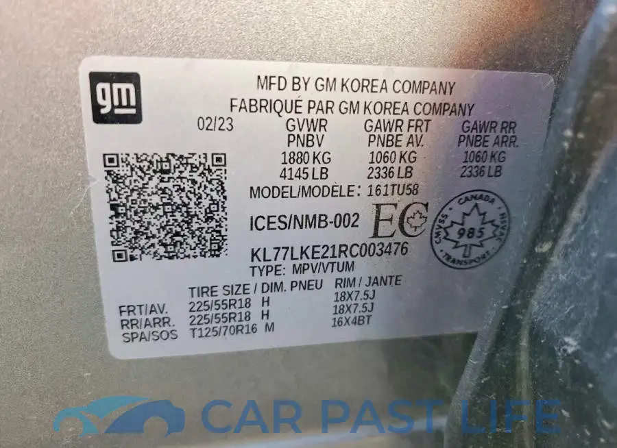 KL77LKE21RC003476# 14