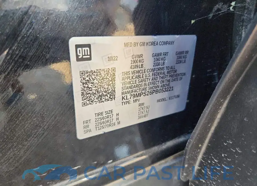 KL79MPS26PB053221# 13