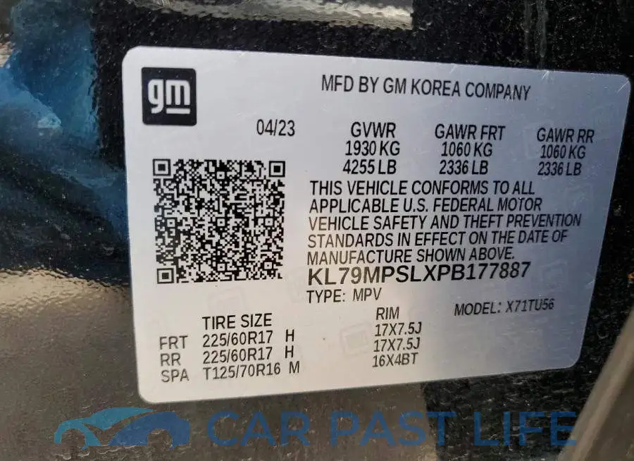 KL79MPSLXPB177887# 13