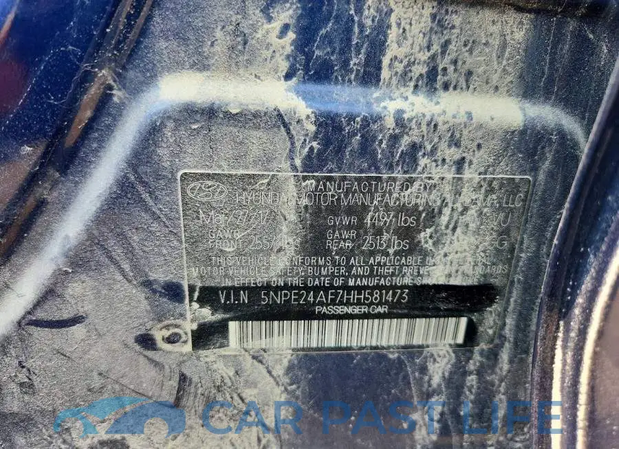 5NPE24AF7HH581473# 12