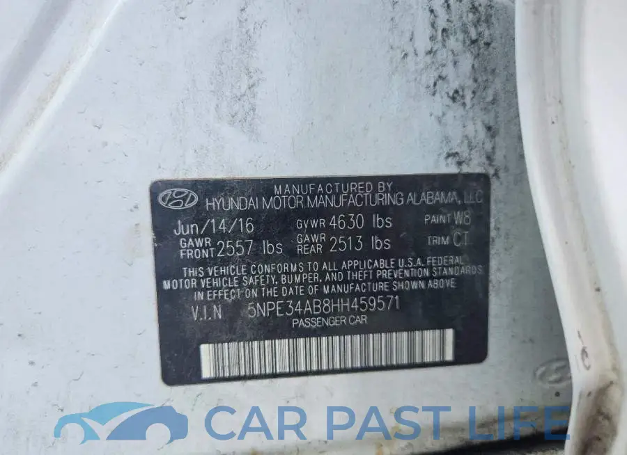 5NPE34AB8HH459571# 12