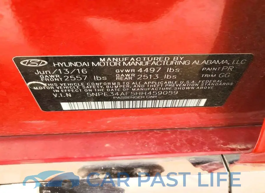 5NPE34AF5HH459059# 12
