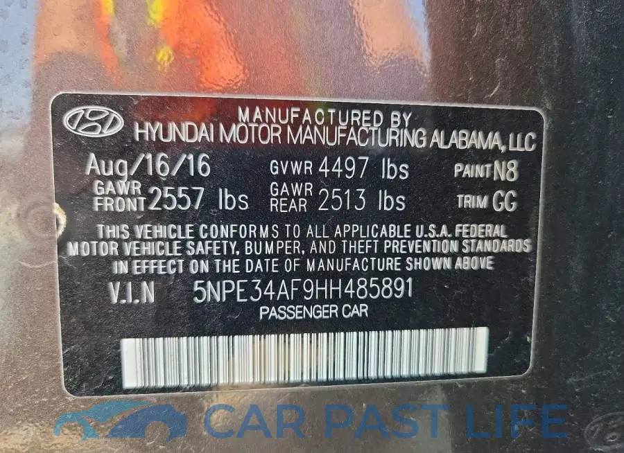 5NPE34AF9HH485891# 12