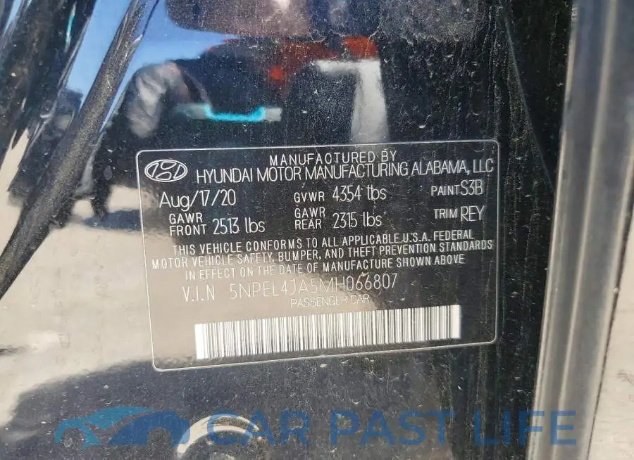 5NPEL4JA5MH066807# 13