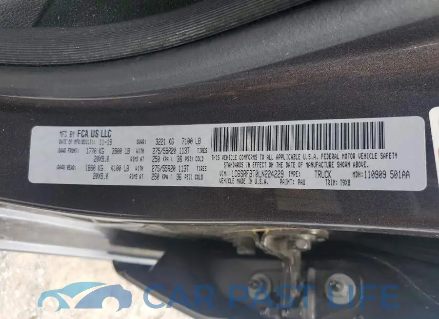 1C6SRFBT0LN224229# 12