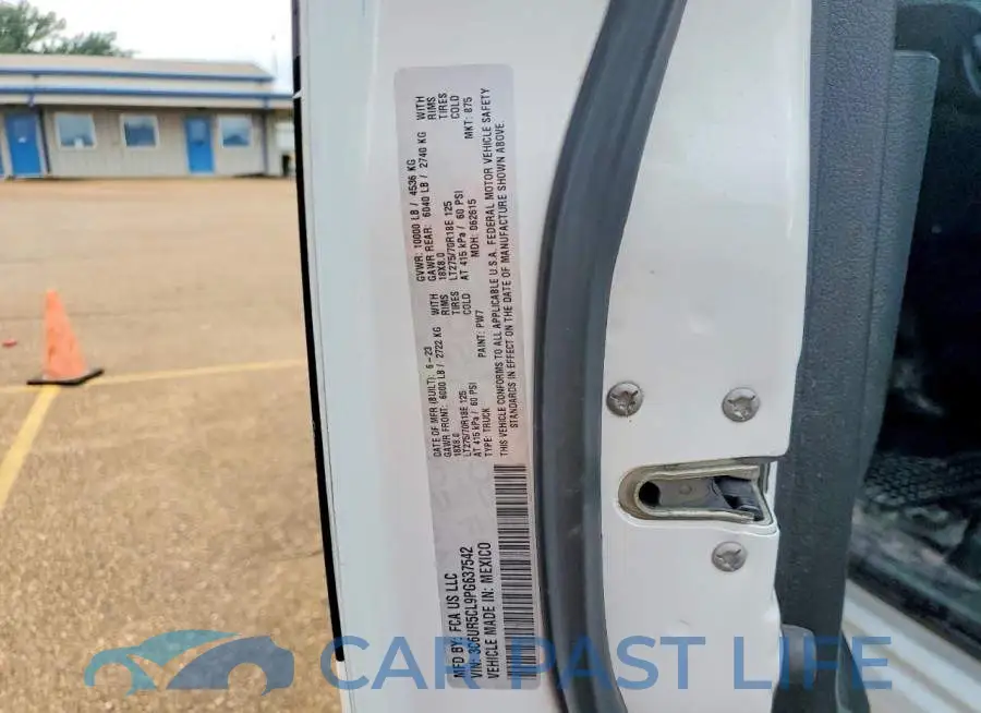 3C6UR5CL9PG637542# 13