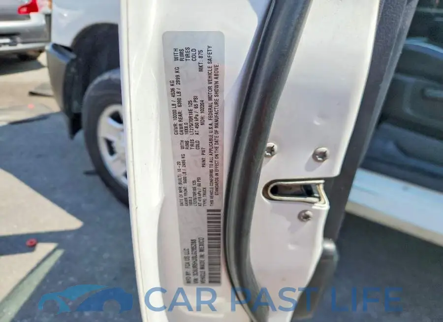 3C6UR5HJ0LG285288# 12