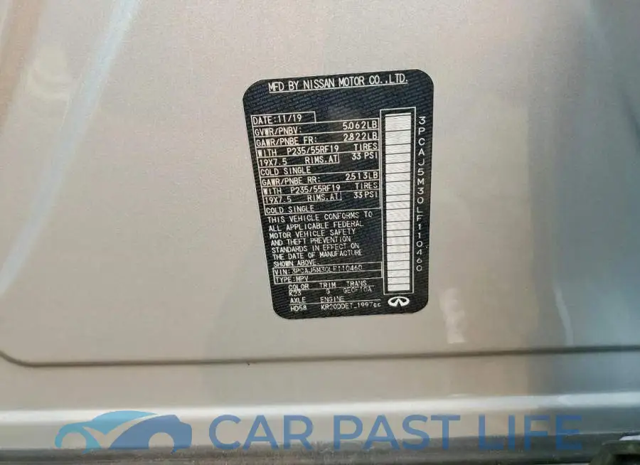 3PCAJ5M30LF110460# 13