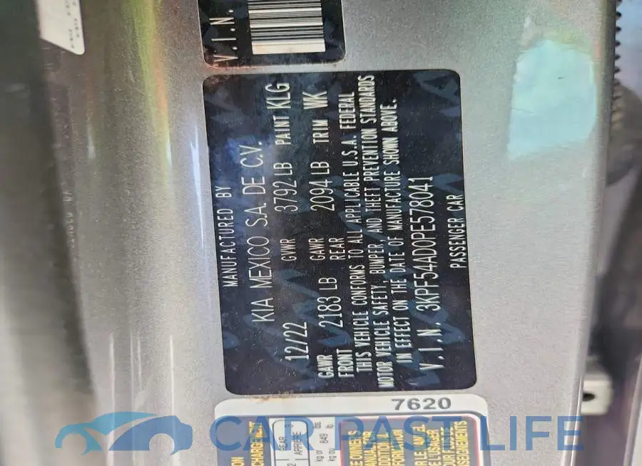 3KPF54AD0PE578041# 12