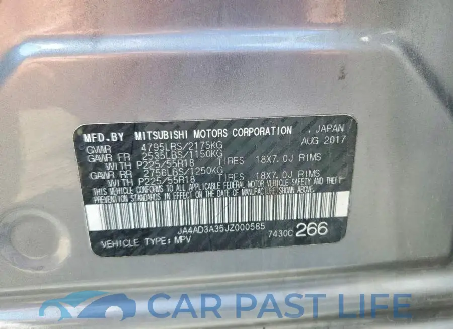 JA4AD3A35JZ000585# 13