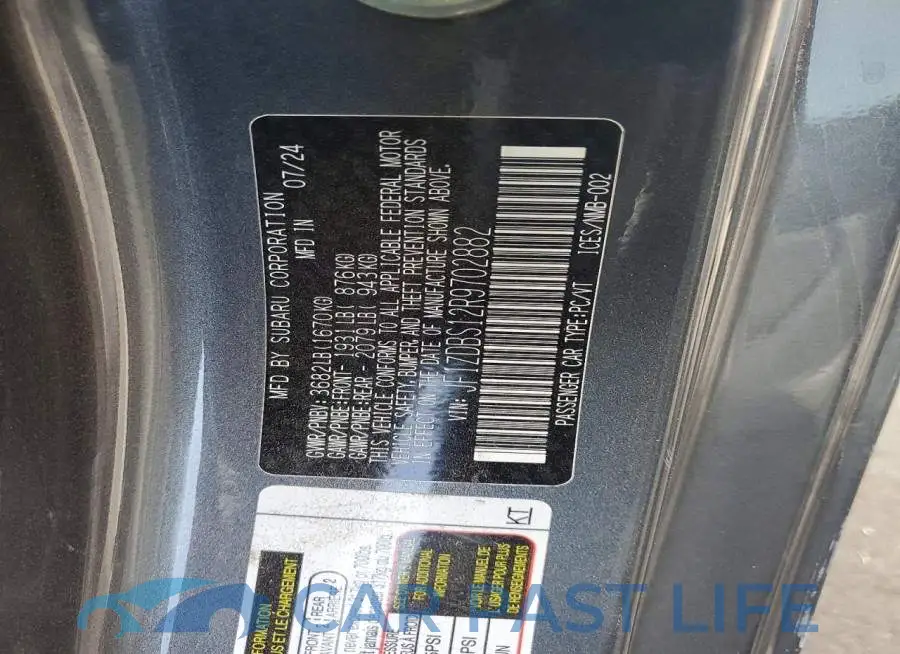 JF1ZDBS12R9702882# 13