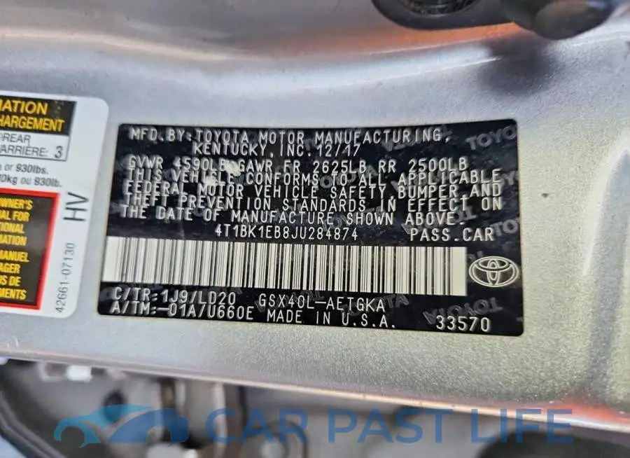 4T1BK1EB8JU284874# 12