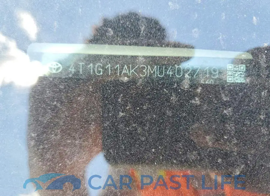 4T1G11AK3MU402719# 12