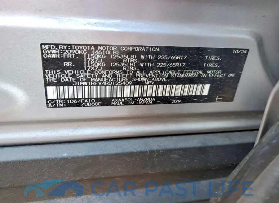 JTMW1RFV4RD125409# 14