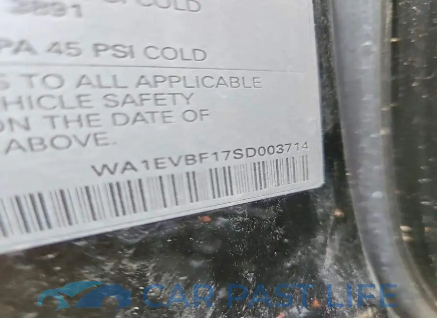 WA1EVBF17SD003714# 13