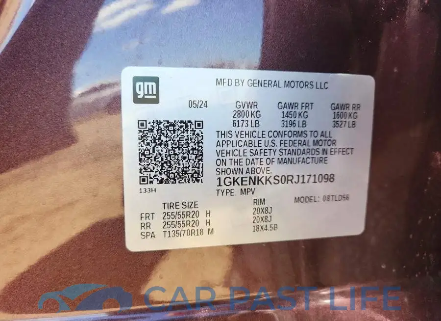 1GKENKKS0RJ171098# 13