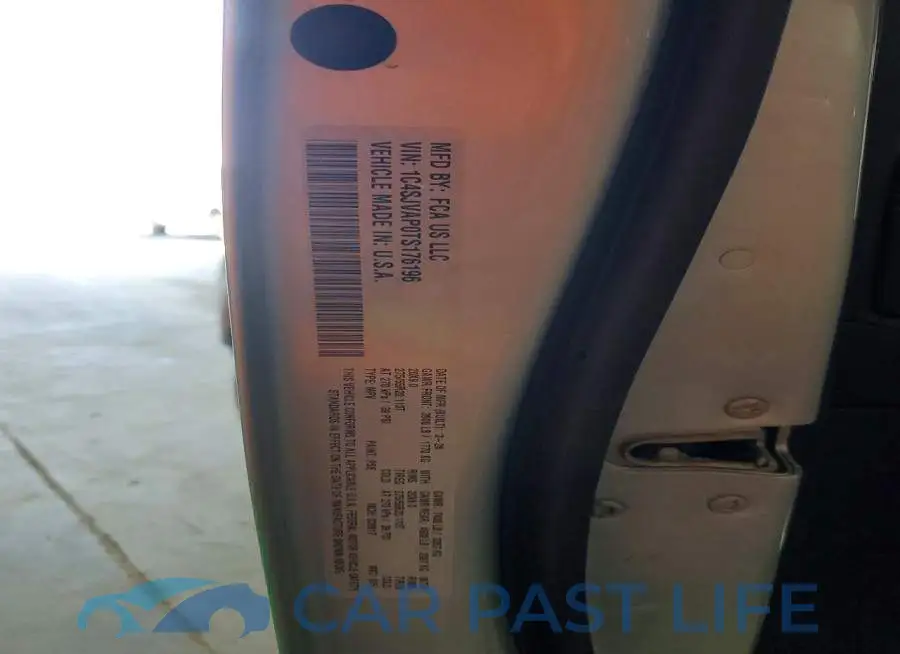 1C4SJVAP0TS176196# 12