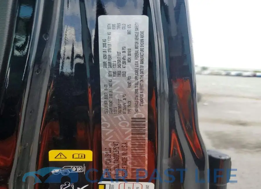 1C6JJTAG0PL575147# 12