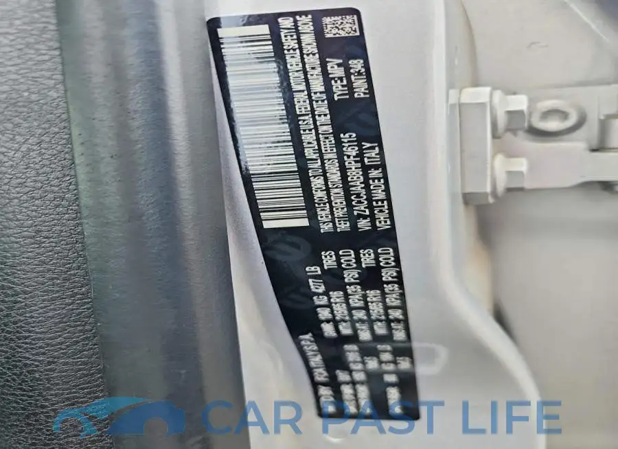 ZACCJAAB8HPF46115# 12