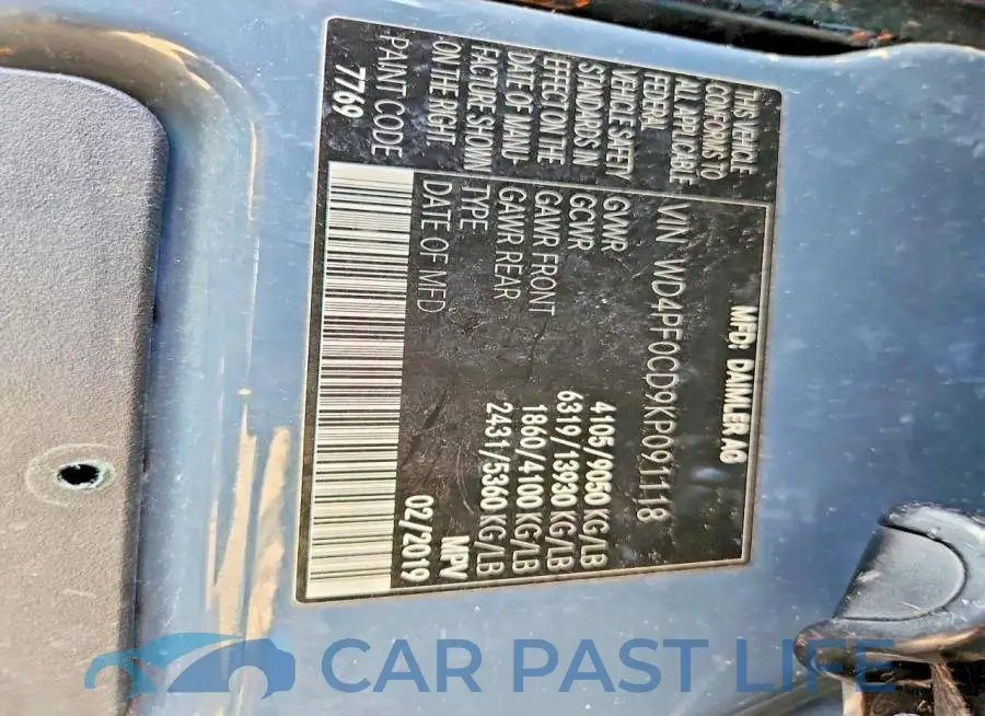 WD4PF0CD9KP091118# 11