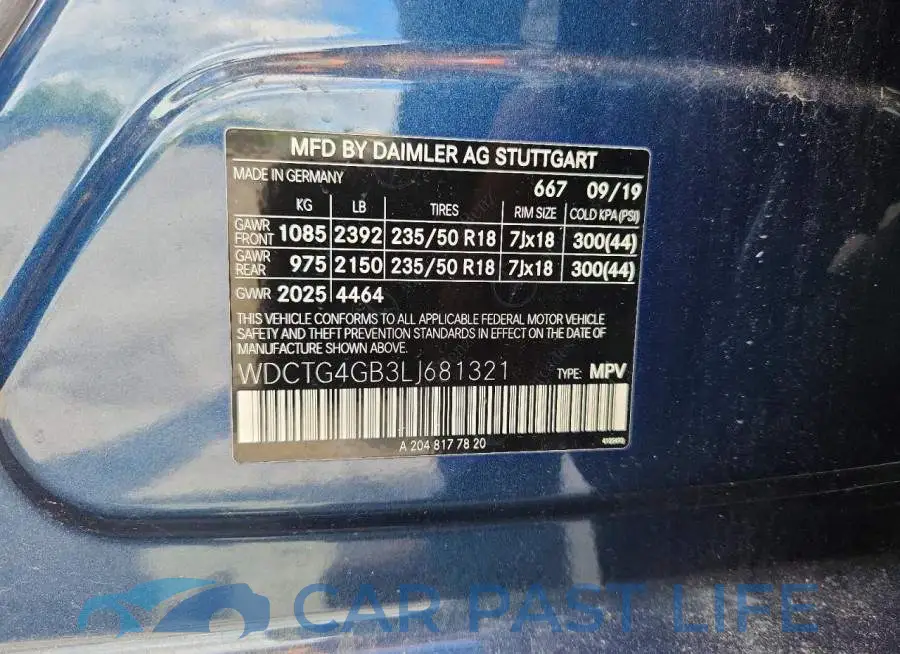 WDCTG4GB3LJ681321# 13