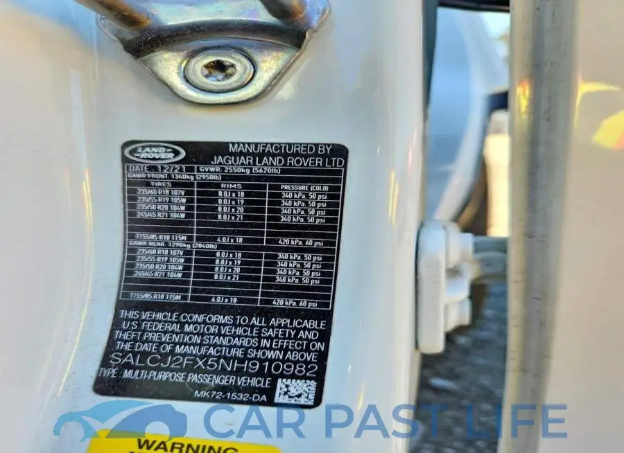 SALCJ2FX5NH910982# 13