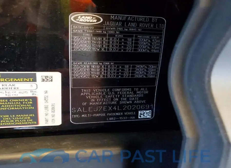 SALEJ7EX4L2020691# 14