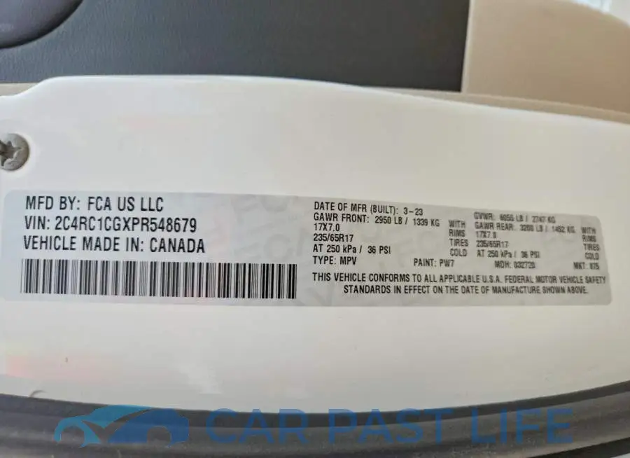 2C4RC1CGXPR548679# 14