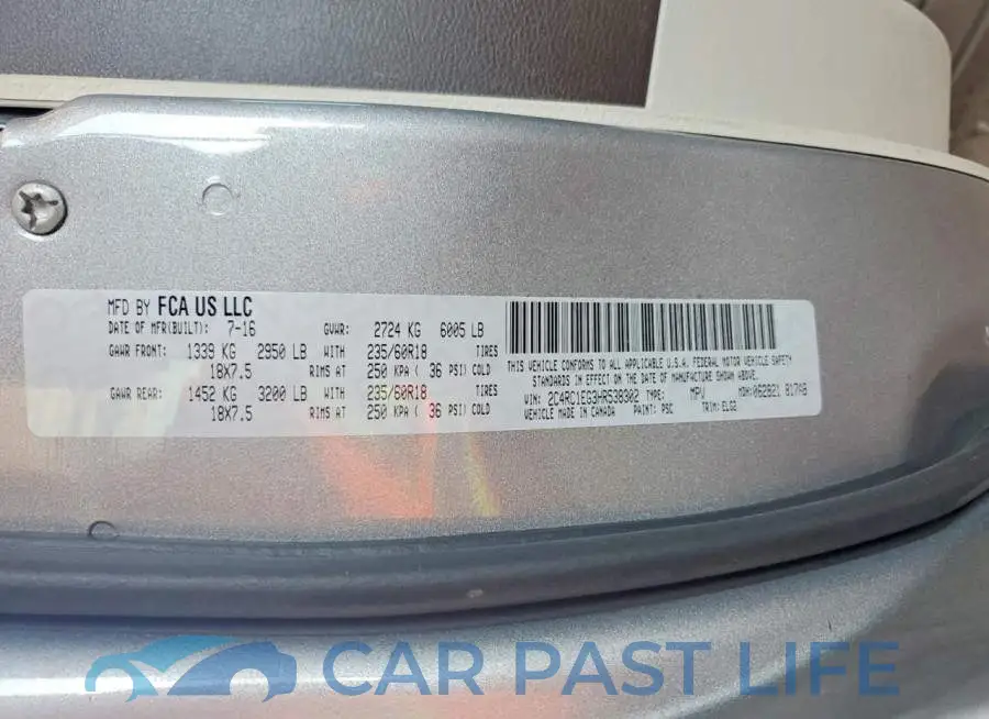 2C4RC1EG3HR538302# 13