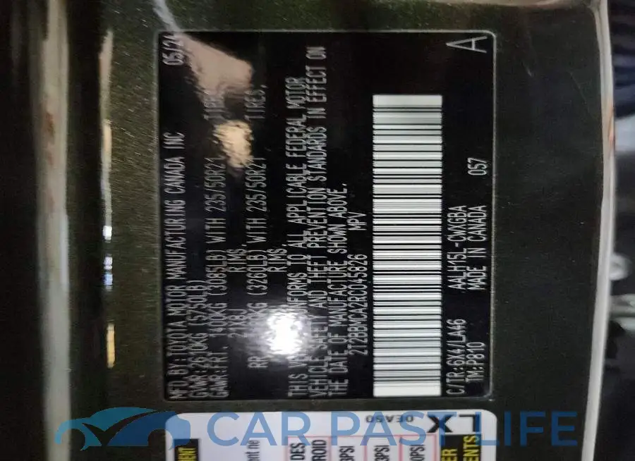2T2BBMCA2RC045826# 14