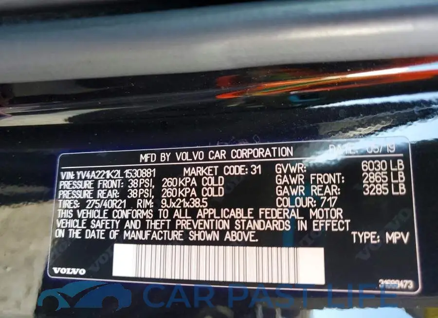 YV4A221K2L1530881# 14